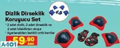 DİZLİK DİRSEKLİK KORUYUCU SET